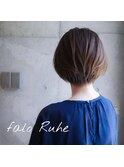低めのキレイめショート【falo Ruhe二子玉川】
