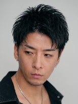 フィフス(fifth) スパイキーショートツイストパーマアップバング短髪fifth原宿