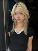 ハッシュカット/ハイレイヤーカット／ウルフカット