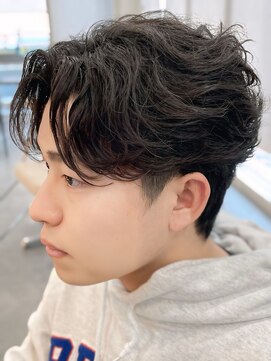 バース バイ ハピネス(BIRTH by happiness) 奈良men's癖毛ツイストフェザーパーマ