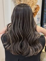 ディモアンド 表参道(Dimo&)&nbsp;xハイライト/イメチェン/ホワイトブロンド/外ハネボブ/美髪/