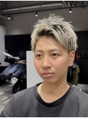 メンズカット×フォアードアップバンク