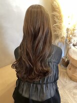 ラヴィズム 長岡店(LUVISM)&nbsp;韓国/顔周りレイヤー/ダブルカラー/ベージュ/前髪新潟長岡宮関