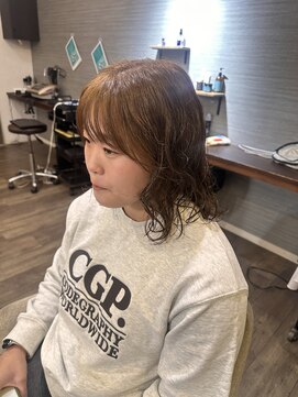 ラブヘアーグリーン(LOVEHAIRGREeN) ミディアムパーマ