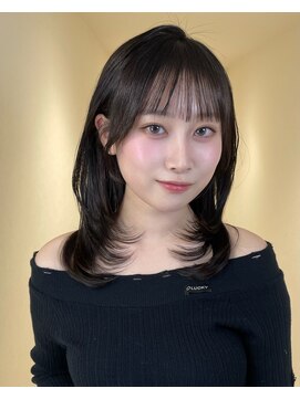 アイトーキョーエス 渋谷(AI TOKYO S) ミディアムレイヤー/レイヤー/レイヤーカット/ヘアメ/