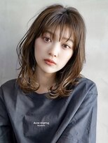 ギークス(GEEKS) 【GEEKS渋谷】ウルフ/グレージュ/ハッシュカット/顔周りレイヤー