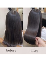 ソア 武蔵小杉(SOAR)&nbsp;前髪アンブレラカラーでピンクベージュにイメチェン