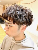 ハロオム(Halo homme) ソフトツイストスパイラルパーマ