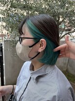 ロゴライフアットガーデン(logo life at garden) カット インナーカラー