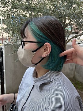 ロゴライフアットガーデン(logo life at garden) カット インナーカラー