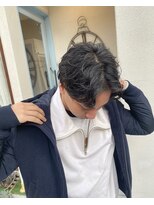 サンクチュアリ 箕面店(Sanctuary) 朝のセットがしやすいパーマスタイル