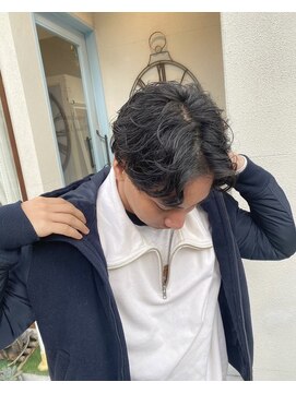 サンクチュアリ 箕面店(Sanctuary) 朝のセットがしやすいパーマスタイル