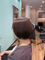 ヘアー ギャラリー ルピ(hair gallery Rupi) 長めショートボブ