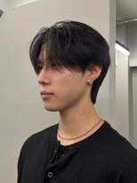 フリップ(Flip)&nbsp;幅狭めセンターパート/ダウンパーマ