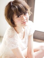 ロジェ(loje) 【LOJE】 光に透けるような♪ ハーフ系モテ髮ショート☆