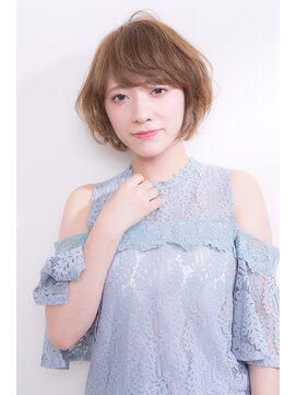 ヘアケアサロン シェーン(hair care salon Schon) ふんわり感たっぷりのショートボブで溢れる女性らしさ♪