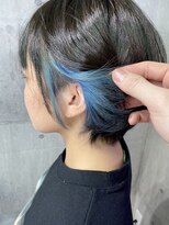 パレット 町田店(PALETTE)&nbsp;水色☆インナーカラー♪ 町田／町田駅/JR町田駅