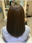 ツヤカラーのラベンダーベージュ