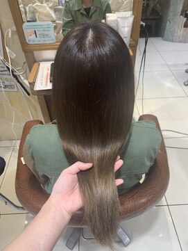 ヘアリゾートエーアイ 新宿西口店(hair resort Ai) カラーのダメージレス！サラツヤヘア