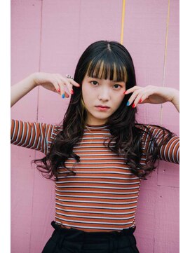 アリウス(ALIUS by posh) 【ALIUS 池袋】フェイスインナーカラー×コントラスト