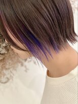 S4ヘアープロデュース(S4 hair produce) 【S4】mini bob×purple