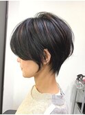 ハイライトショート【静岡、大人可愛い、大人ショートカット】