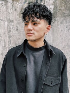 ケシキ大名(keshiki) マッシュフェードスパイラルパーマ/keshiki 大名