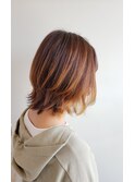大人かわいい外ハネくびれミディアム☆ カット ショート