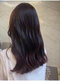 【pink hair**】ナチュラル　グラデーション×プツっとカット