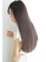 ルー(Luu) 縮毛矯正ストレートストリートメント艶カラーロング