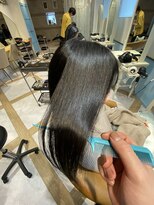 ロンド ストラーダ 心斎橋(Lond strada) シルキーベージュ×グレージュカラー【髪質改善/縮毛矯正】