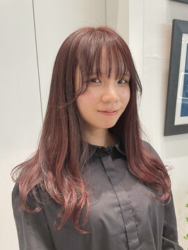 アルティファータ(artifata) ボルドーカラー ワインレッド 赤 暖色 艶カラー