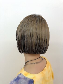 ディジョン(Dijon) 韓国顔まわりレイヤーカットグレージュオリーブベージュブラウン