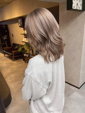 サニー 渋谷(SUNNY) カカオベージュ、ハイライト、バレイヤージュ、ミルクティー