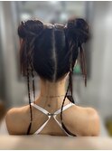 ツインおだんご