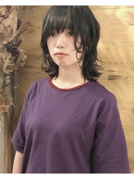 シキオ ヘアデザイン(SHIKIO HAIR DESIGN FUK) 警固ソフトウルフ