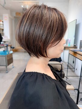 マハロ(MAHALO) 小顔ショート【ひばりヶ丘/ショート/ショートボブ/前髪カット】