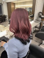 エイト プラット 渋谷2号店(EIGHT plat)&nbsp;ピンク　テールブラックカラー　1/3