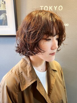 ペネロープ(Penelope) ボブウルフ　くせ毛カット　くせ毛風パーマ