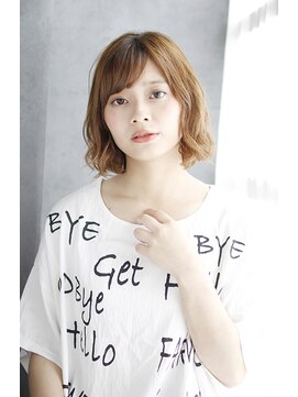 シュシュット(chouchoute) メルティカラー髪質改善ウェーブミディアム似合わせカット/086