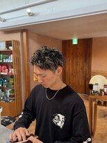 アルファサリダ(ALPHA SALIDA) ツイストパーマ×ハイライト