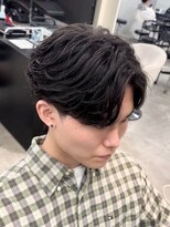 エデアンホンテン メンズサロン(EDEAN 本店 （旧：EDEAN 上通）)&nbsp;熊本 フェザーパーマ フェザーショート メンズヘア