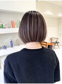 ハイライトバレイヤージュダブルカラーケアプリーチ30代40代