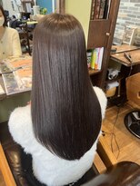 ロータスヘアーデザイン(Lotus Hair Design)&nbsp;【lotus　下枝】ブリーチなし/チョコレートブラウン/９トーン