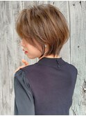 ミニウルフレイヤーカット顔周りカット前髪カットショート錦糸町