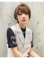 ロンドロゼ 池袋(Lond rose)&nbsp;♪ミニウルフレイヤーカット顔周り前髪韓国ショートボブ/池袋