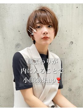ロンドロゼ 池袋(Lond rose) ♪ミニウルフレイヤーカット顔周り前髪韓国ショートボブ/池袋