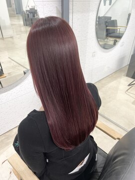 ビーヒアナウ N゜03 金沢駅西店(BE HERE NOW) 髪質改善カラー×ピンクラベンダー