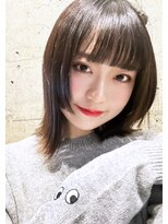 ケア 神戸(CARE)&nbsp;おろして可愛い小顔に見える姫カット♪