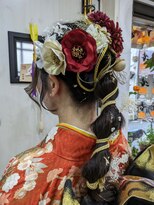 ヘアークラフト アンジュ(Hair craft ange)&nbsp;編みおろしスタイル